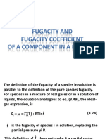 Chapter 3b Fugacity and Fugacity Coefficient For Mixture