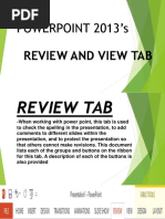 REVIEW AND VIEW TAB Final