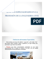 Especialidades de La Ingenieria Civil PDF