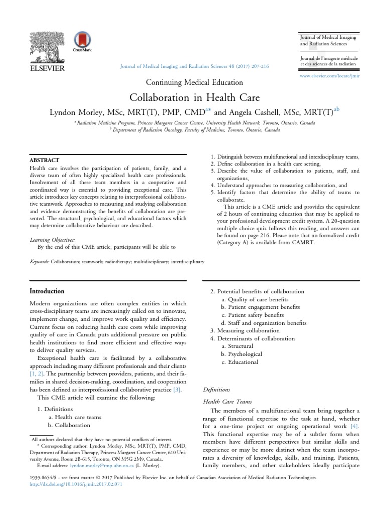 Collab PDF | PDF | Patient Safety | Health Care