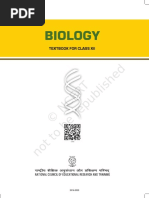 Biology: Textbook For Class Xii