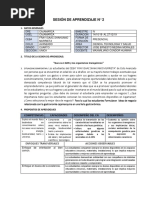 Sesion de Aprendiaje 01