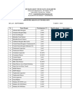 Hospital Laboratory Reagent Storage and Evaluation Report