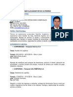 Perfil Profesional Técnico Operaciones Comerciales