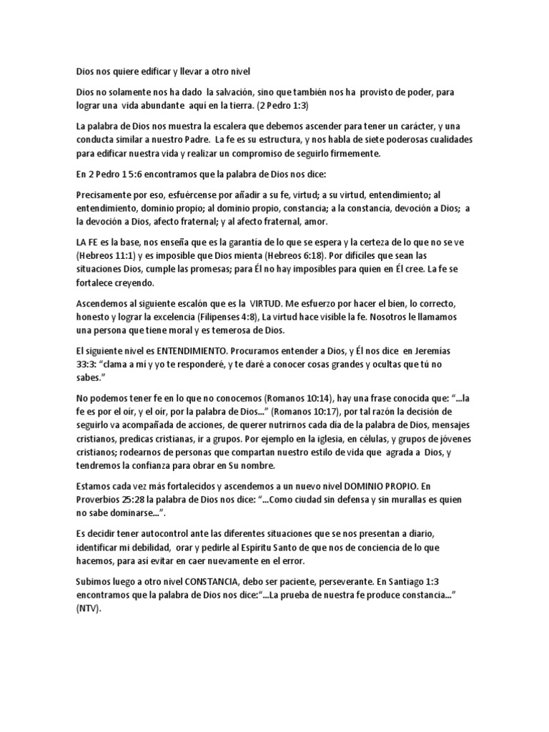 Edificando una Vida en Amor y Fe | PDF | Fe | Amor