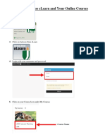 How To Access Elearn and Your Online Courses