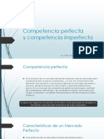 Competencia Perfecta y Imperfecta