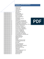 Músicas Karaoke | PDF | Songs | Entertainment (General)