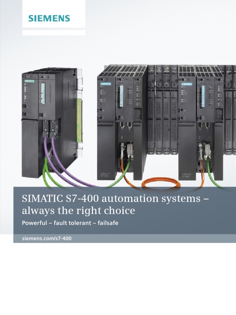 Simatic S7 400 en | Download Free PDF | Fault Tolerance | Automation