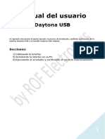Manual Del Usuario para ROF - Daytona USB