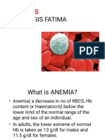Anemias: DR Nargis Fatima