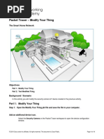 Packet Tracer - Modify Your Thing: The Smart Home Network