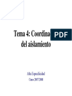 Coordinacion de Aislamiento