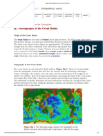 (P) - Physiography of The Ocean Basins: CHAPTER 10: Introduction To The Lithosphere