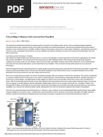 A Dozen Ways To Measure Fluid Level and How They Work - Sensors Magazine