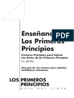 Enseñando Los Primeros Principios