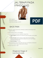 Manual Terapi Lumbar Spine