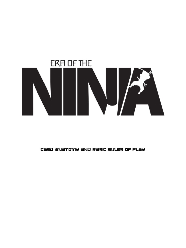 Ninja Game Rules Overview | PDF | Ninja | Leisure