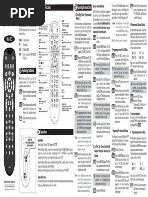 Universal Remote Easy Clicker Ur2-211 Manual And Codes – ZXAP