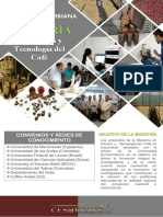 Brochure - Maestría en Ciencia y Tecnología Del Café PDF