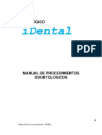 Manual de Procedimientos Odontologia