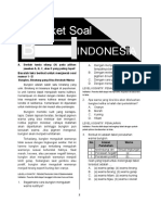 Paket soal Bahasa Indonesia