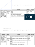 Planificación Semanal 2019 Educacion Tecnologica Listo Quinto - Sexto