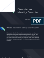 Dissociative Identity Disorder