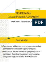 Pedekatan Pembelajaran