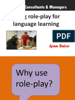 Using Role-Play For Language Learning: International Consultants & Managers