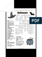 Halloween Crossword