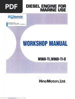 Hino Motors W06D-TI Workshop Manual PDF