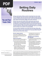 AOTA Handout - Establishing Morning Routines For Children | PDF ...