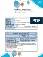 Guía de Actividades y Rúbrica de Evaluación - Actividad 3 - Estudio de Caso Unidad 2