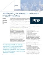 Transfer Pricing Documentation and Country-By-Country Reporting