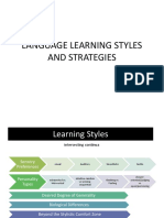 Language Learning Styles and Strategies