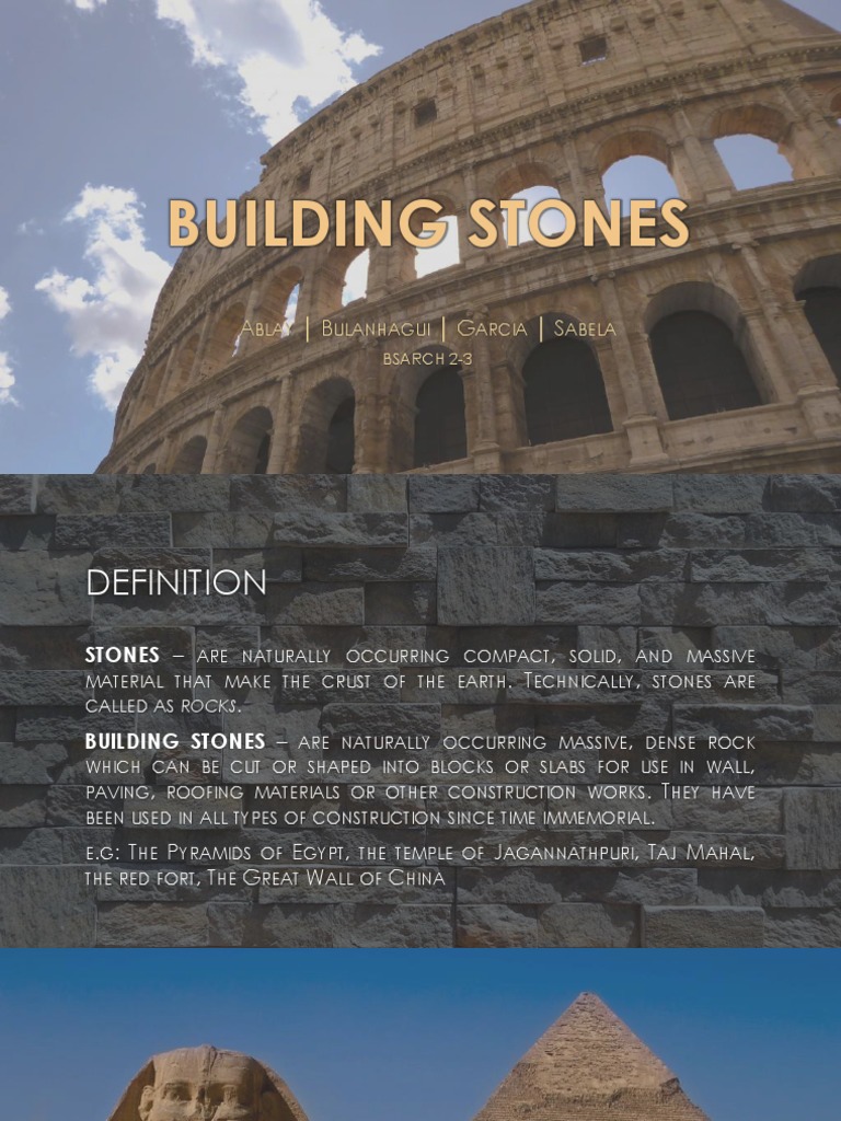 Building Stones PDF