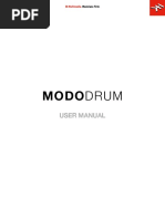 Mododrum: User Manual