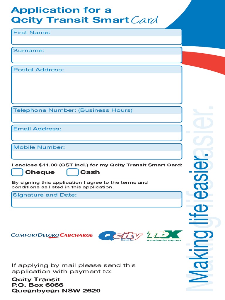 Qcity Transit Smart Card Application Guide | PDF