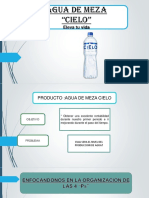 Trabajo de Marketig Del Agua Cielo