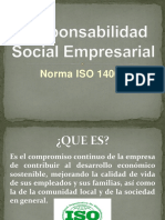 ISO 14001 Responsabilidad Social Empresarial