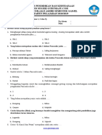 Soal Pas Kelas 4 Tema 4