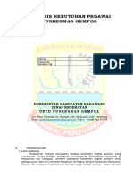 Analisis Kebutuhan Pegawai Puskesmas Gempol: Pemerintah Kabupaten Karawang Dinas Kesehatan Uptd Puskesmas Gempol