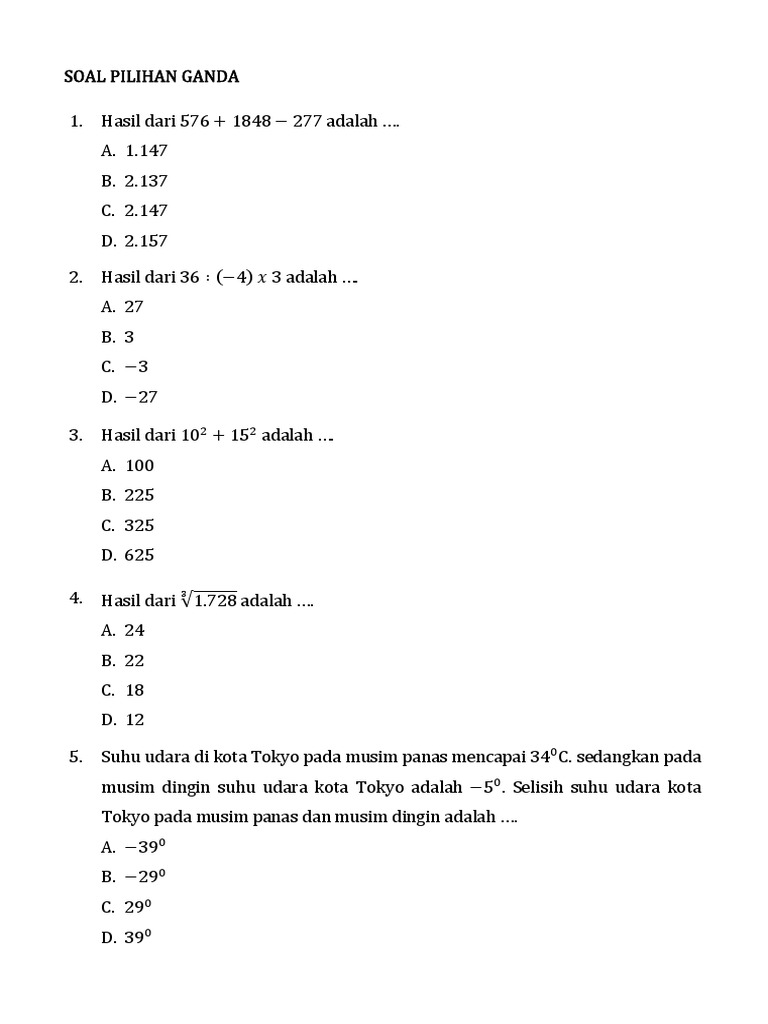 Matematika Paket B