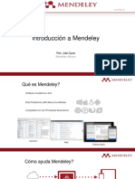 Mendeley Manual