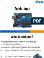 Arduino: Presented By: Alejandra Castellanos