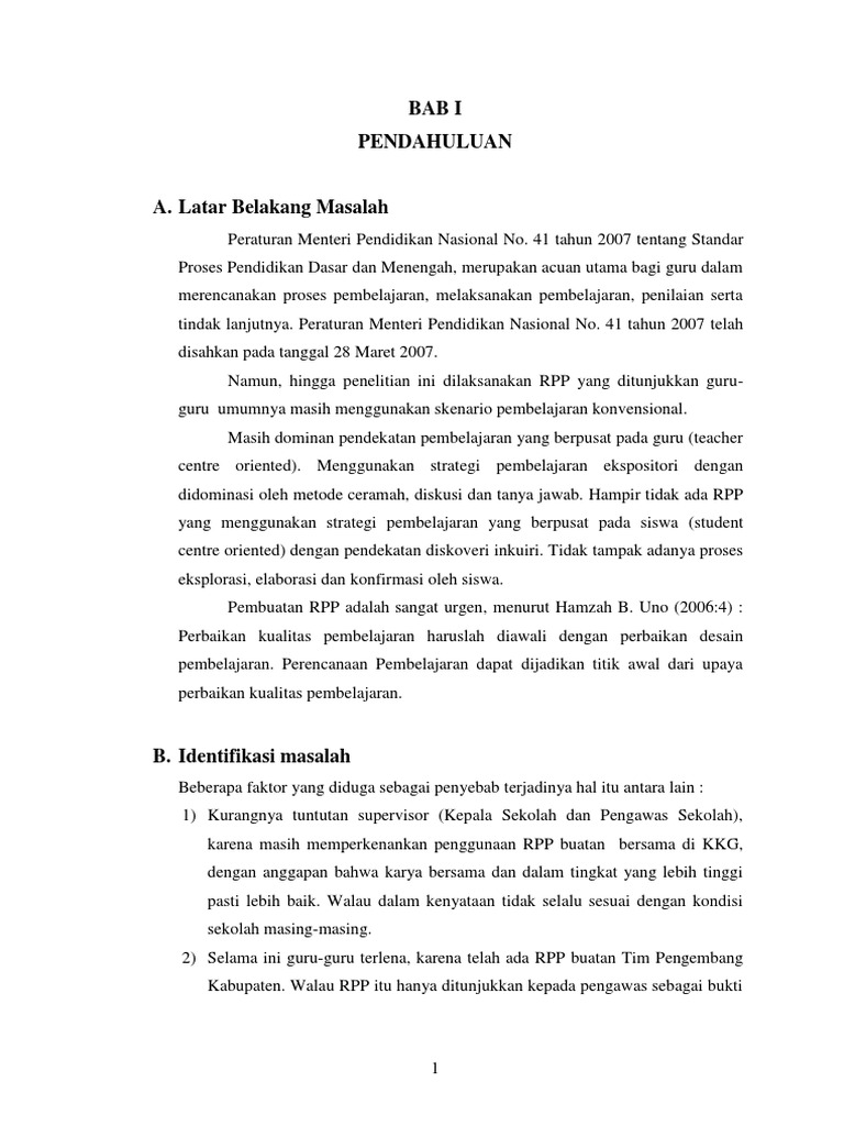 PTS Menyusun RPP | PDF