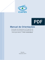 Manual de Orientações - Execução de Despesas Do Programa de Fomento