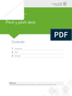 Pitch y Pitch Deck: Contenido