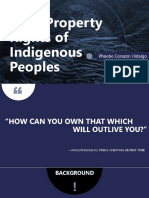 Land Property Rights of Indigenous Peoples
